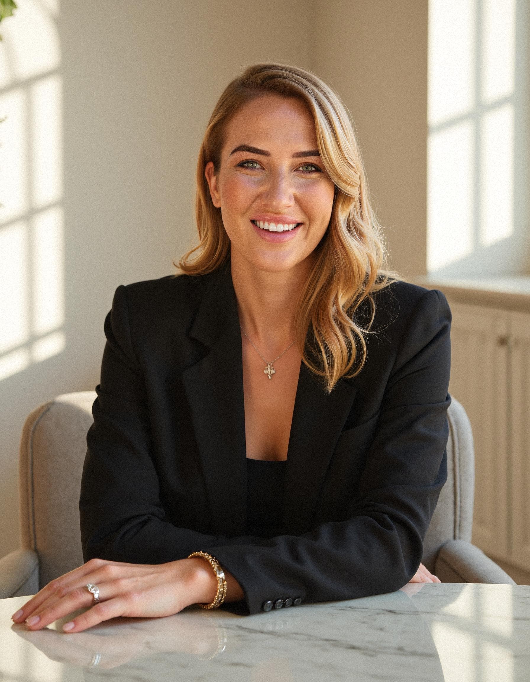 SnapProHead AI headshot — corporate professional example